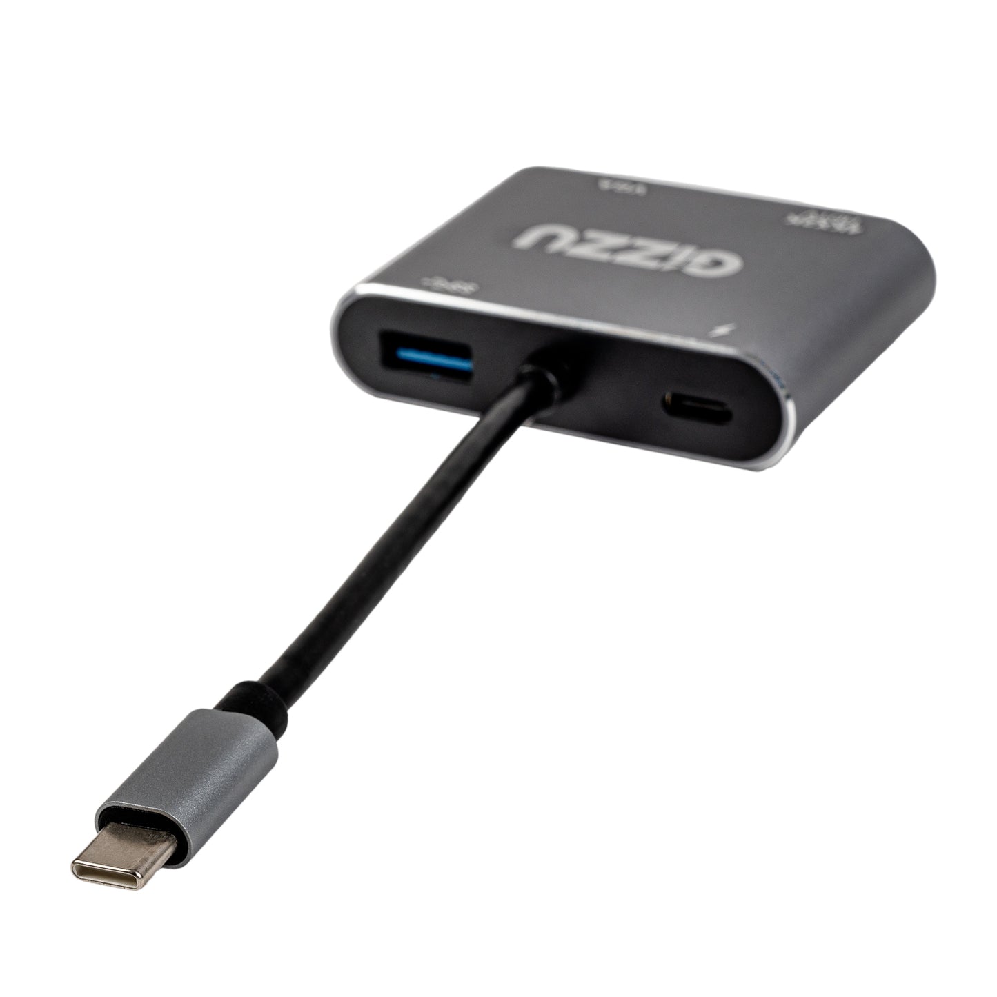 Gizzu 4-IN-1 Type-C To HDMI/VGA/USB3.0 Hub image 2