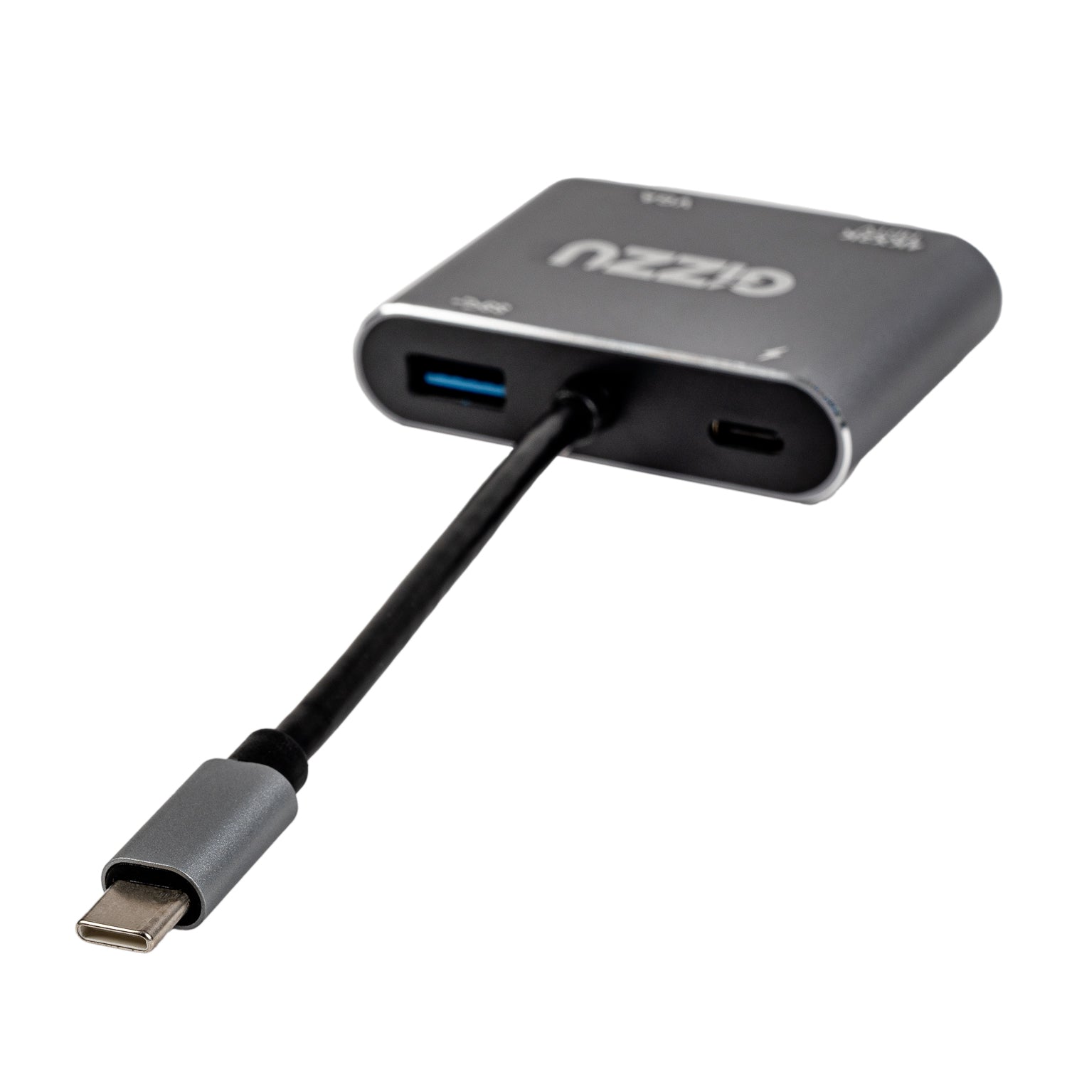 Gizzu 4-IN-1 Type-C To HDMI/VGA/USB3.0 Hub image 2