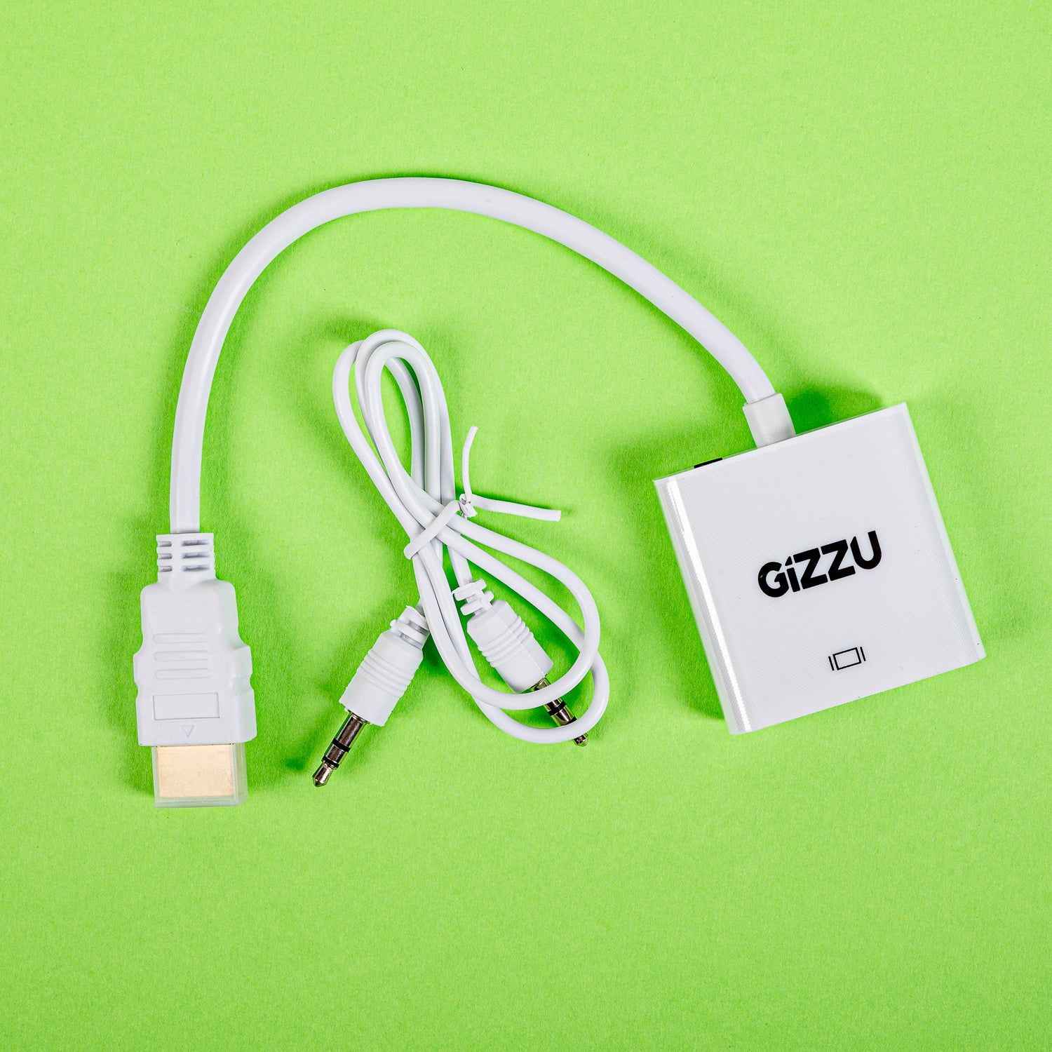 Gizzu 1080P HDMI To VGA Adapter With Audio image 5