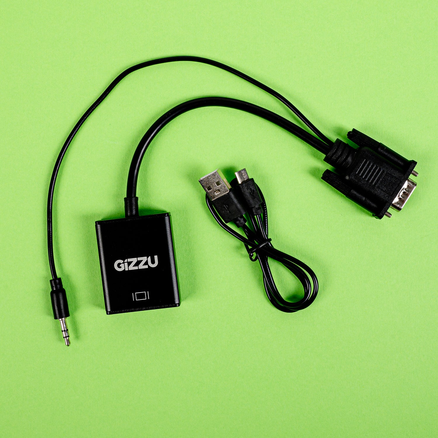 Gizzu 1080P VGA To HDMI Adapter With Audio image 5