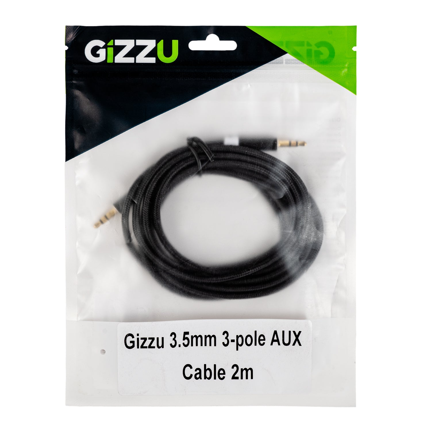 Gizzu 3.5MM Aux Cable 2M Black image 4
