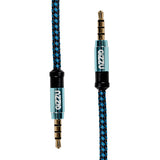 Gizzu 3.5MM Aux Cable 1.5M Black/Blue image 2