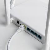 Gizzu CAT6 Utp Fly Lead Ethernet Network Cable 20CM White image 3