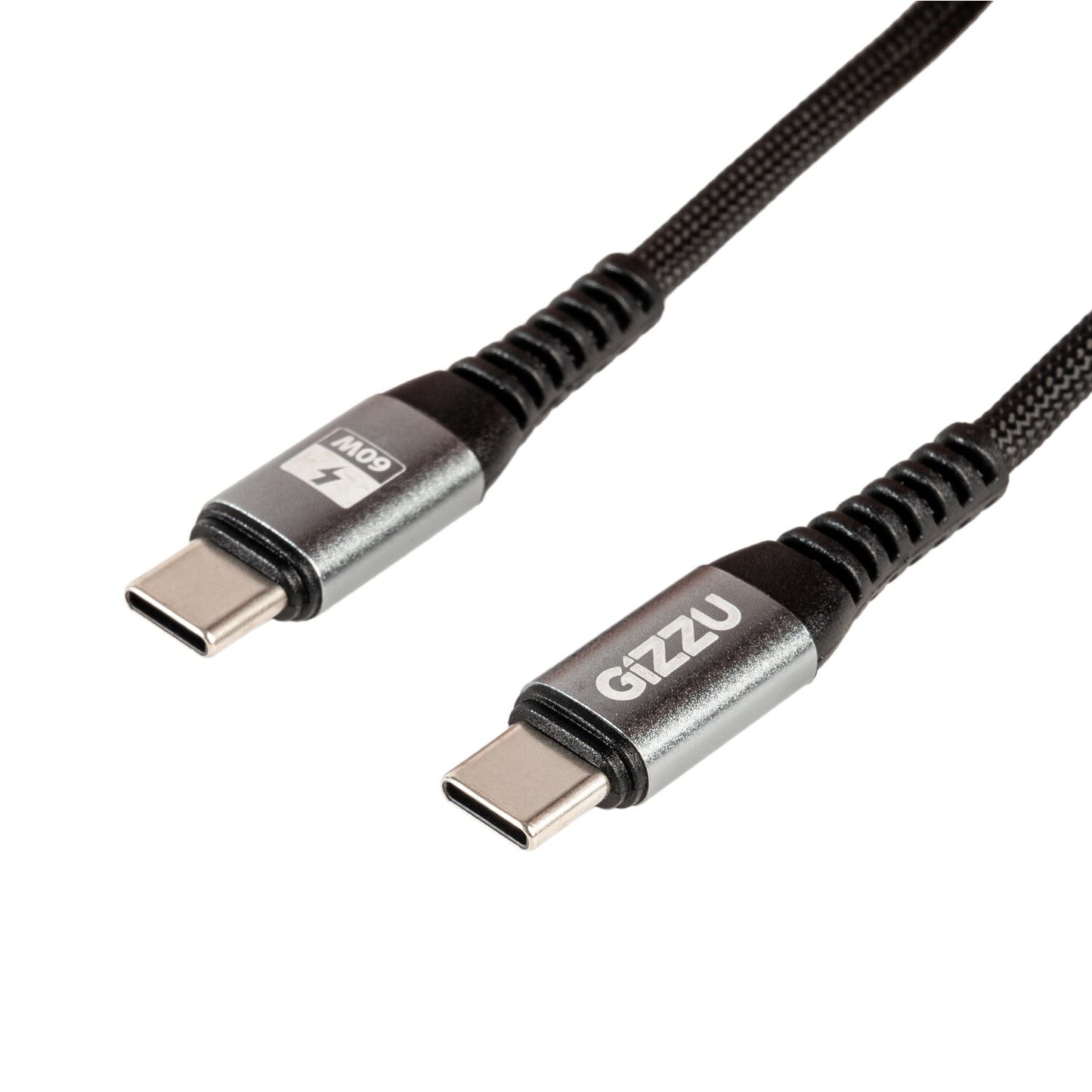 Gizzu 60W 480MBPS Type-C 2M Cable