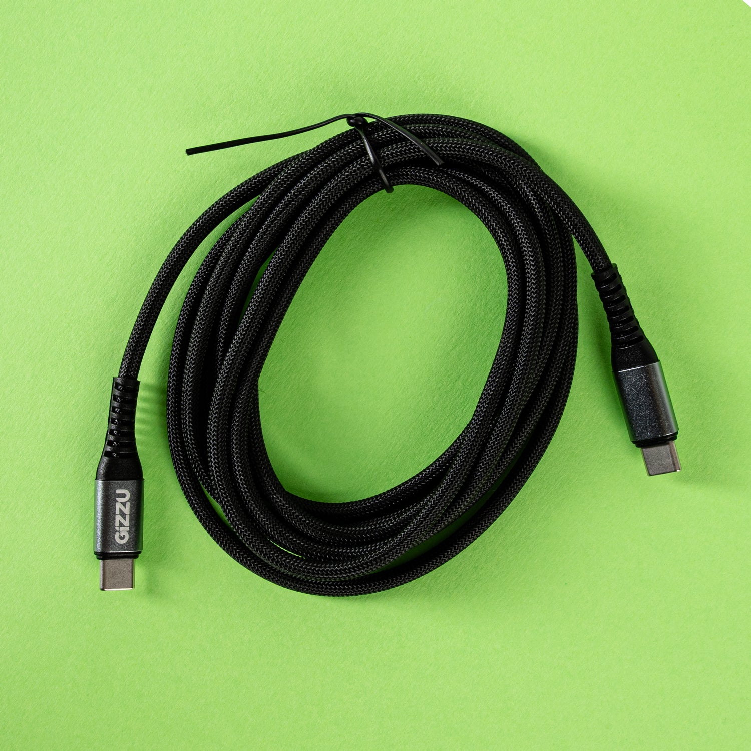 Gizzu 60W 480MBPS Type-C 2M Cable image 3