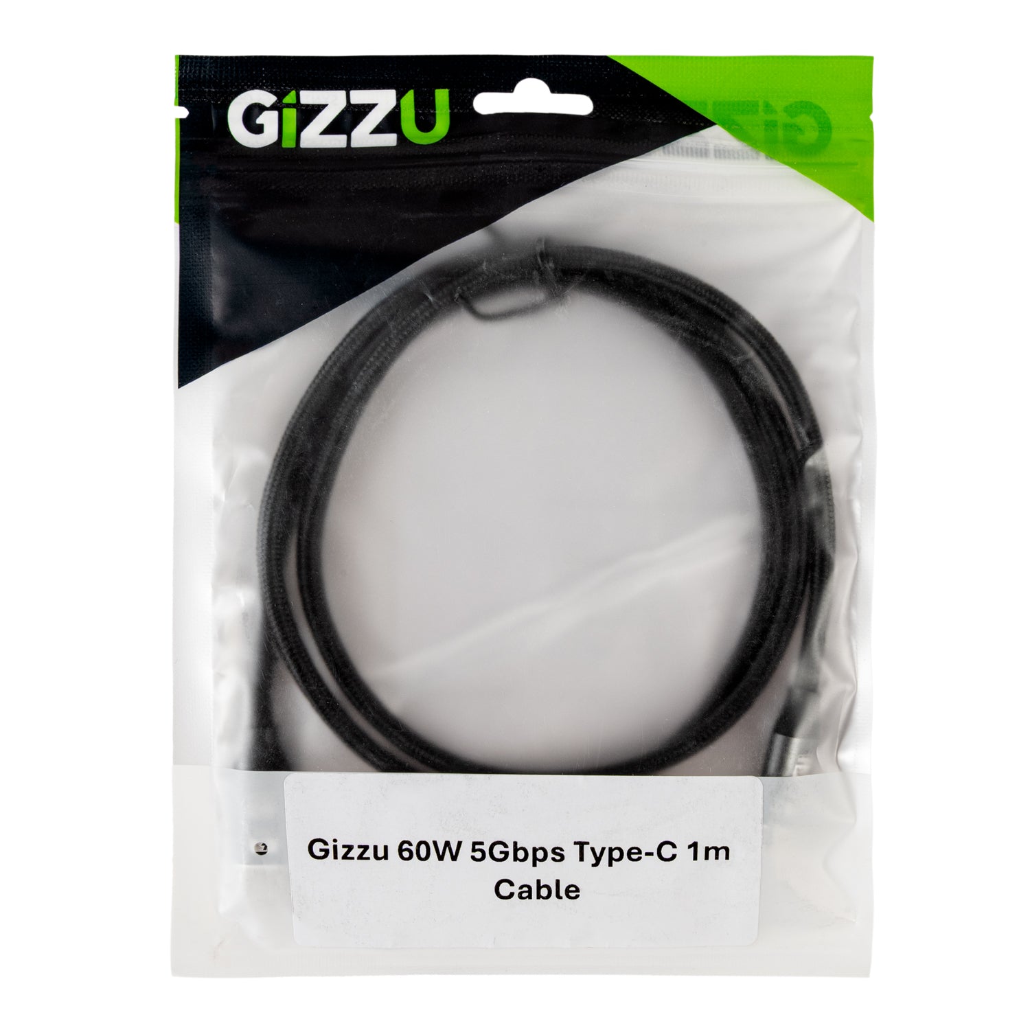 Gizzu 60W 5GBPS Type-C 1M Cable image 4