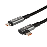Gizzu 100W 10GBPS Type-C Angled 1M Cable