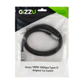 Gizzu 100W 10GBPS Type-C Angled 1M Cable image 3