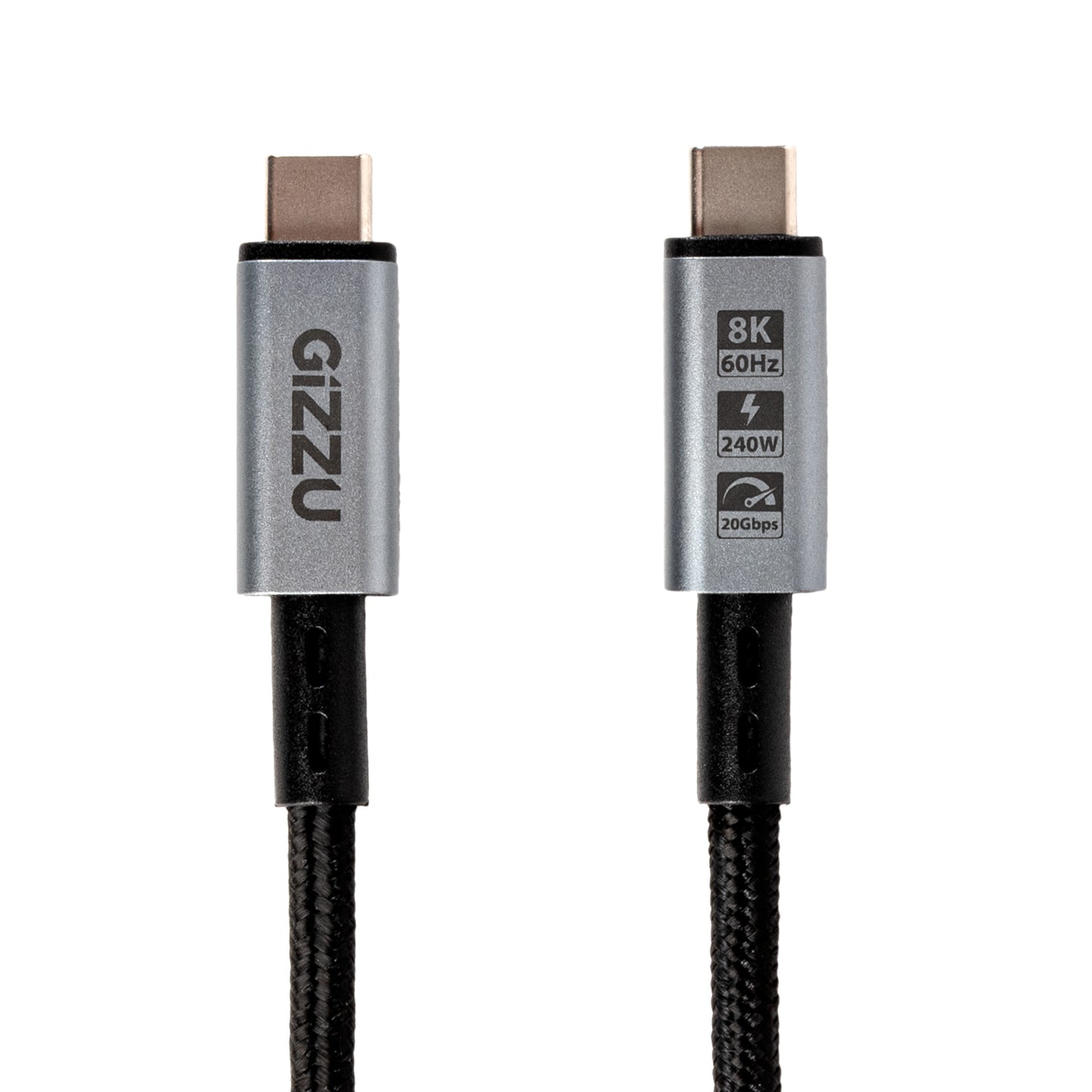Gizzu 240W 20GBPS Type-C 1M Cable image 2