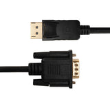 Gizzu 1080P Displayport To VGA Cable 1.8M Poly image 4