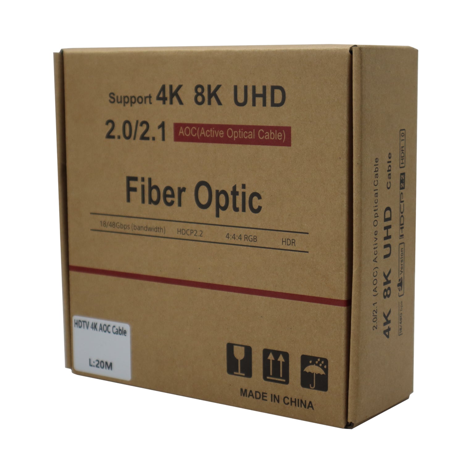 Gizzu 4K Active Fibre Optic HDMI Cable 20M image 6