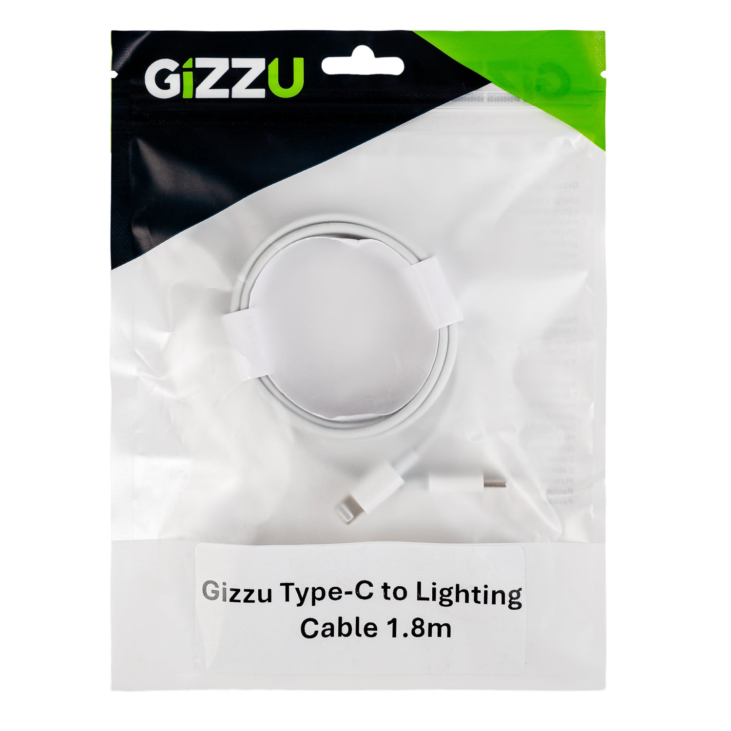Gizzu USB Type-C To Lighting Cable 1.8M image 4