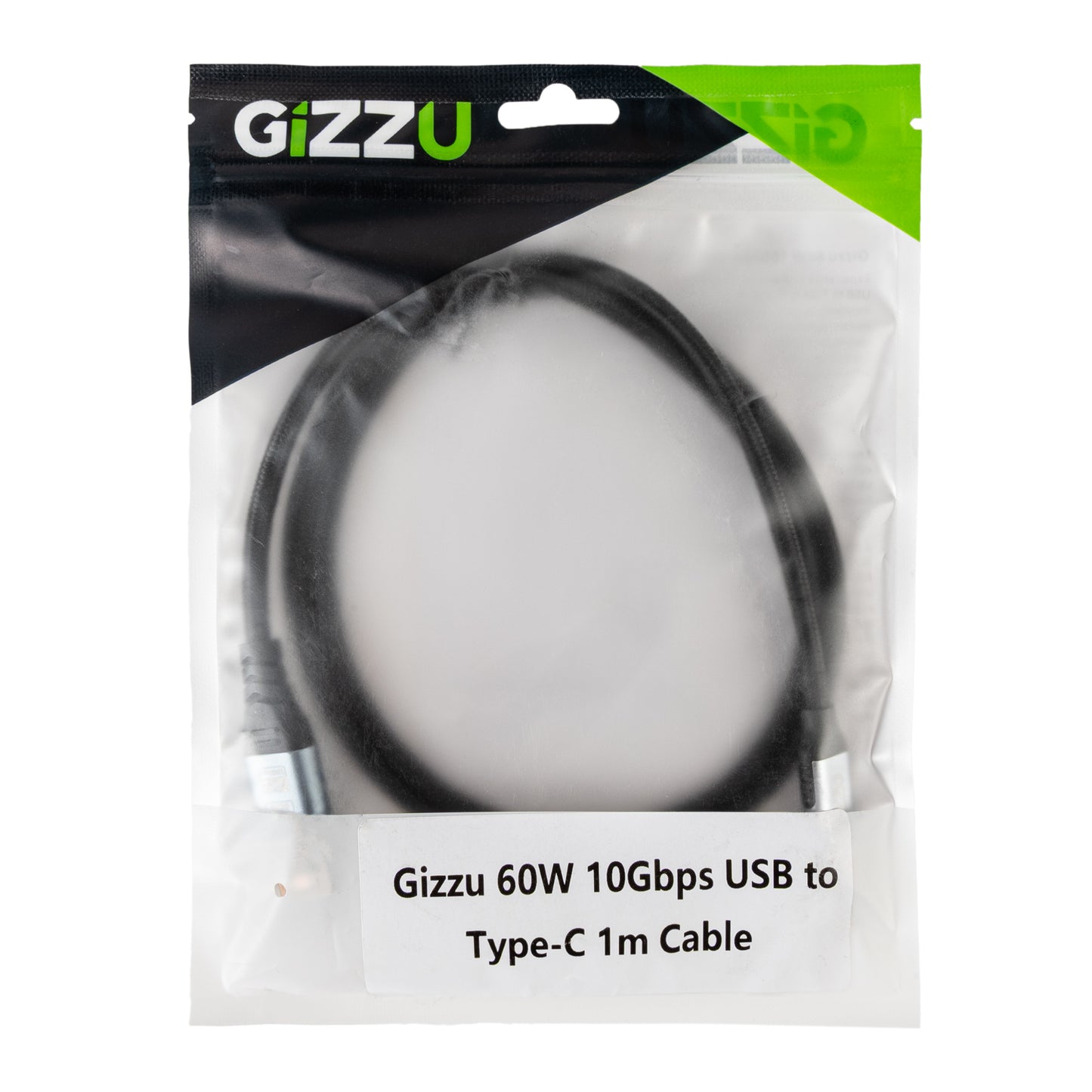Gizzu 60W 10GBPS USB To Type-C 1M Cable image 4
