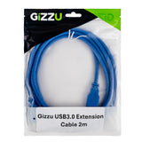 Gizzu USB 3.0 Extension Cable 2M image 4