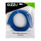 Gizzu USB 3.0 Extension Cable 5M Blue image 4
