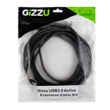 Gizzu USB 3.0 Active Extension Cable 5M Black image 4