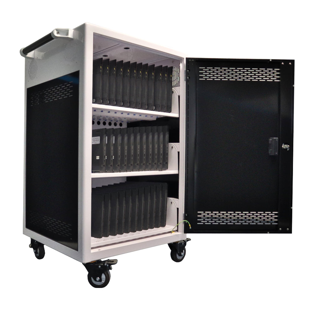 Gizzu 36 Bay Type-C Storage Charging Trolley For 15.6" Laptops image 4
