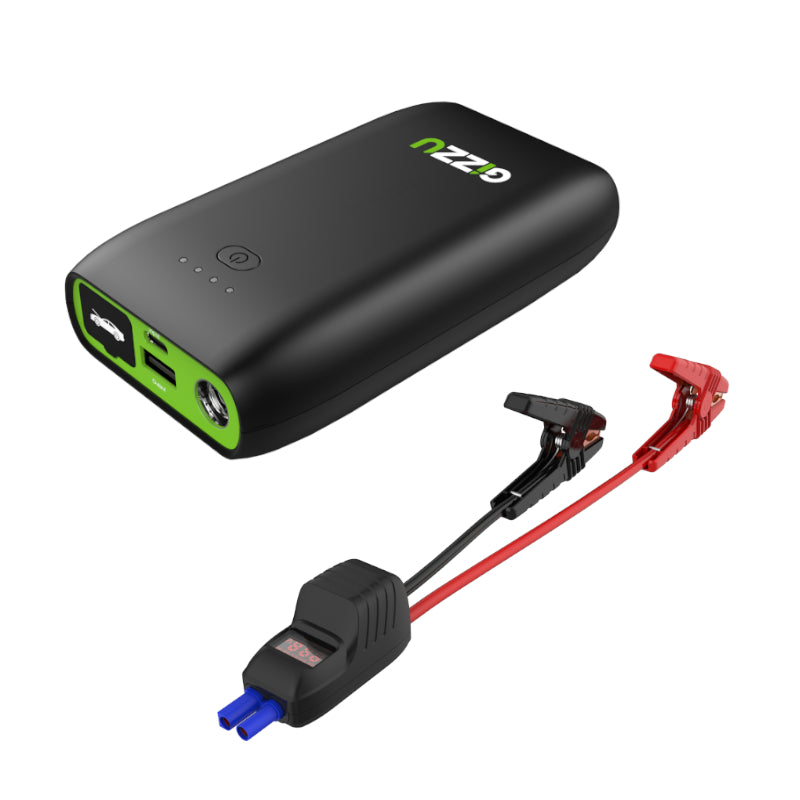 Gizzu 1000A Jump Starter 10400MAH Black