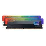 Geil Orion RGB 16GB KIT(2X8GB) 3600MHZ DDR4 Desktop Gaming Memory Grey