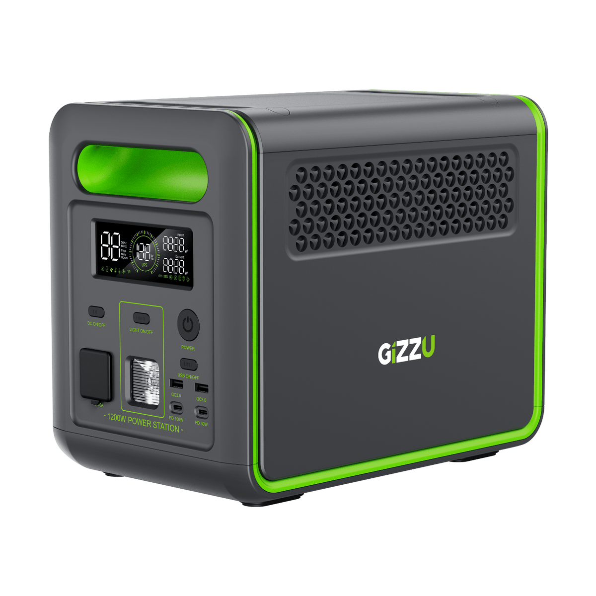 Gizzu Hero Max 1024WH/1000W Ups Power Station With App