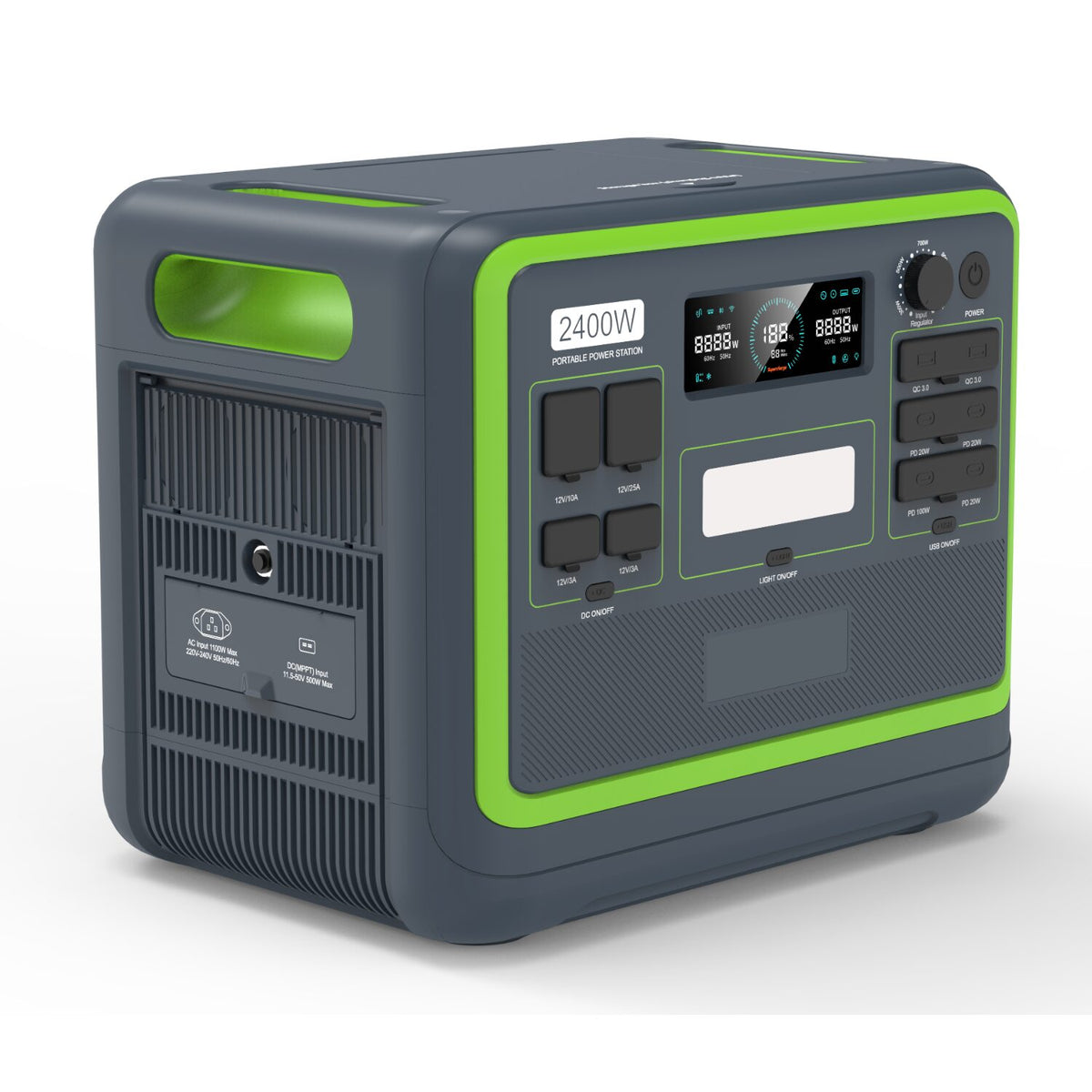 Gizzu Hero Pro 2048WH/2400W Ups Power Station With App image 3