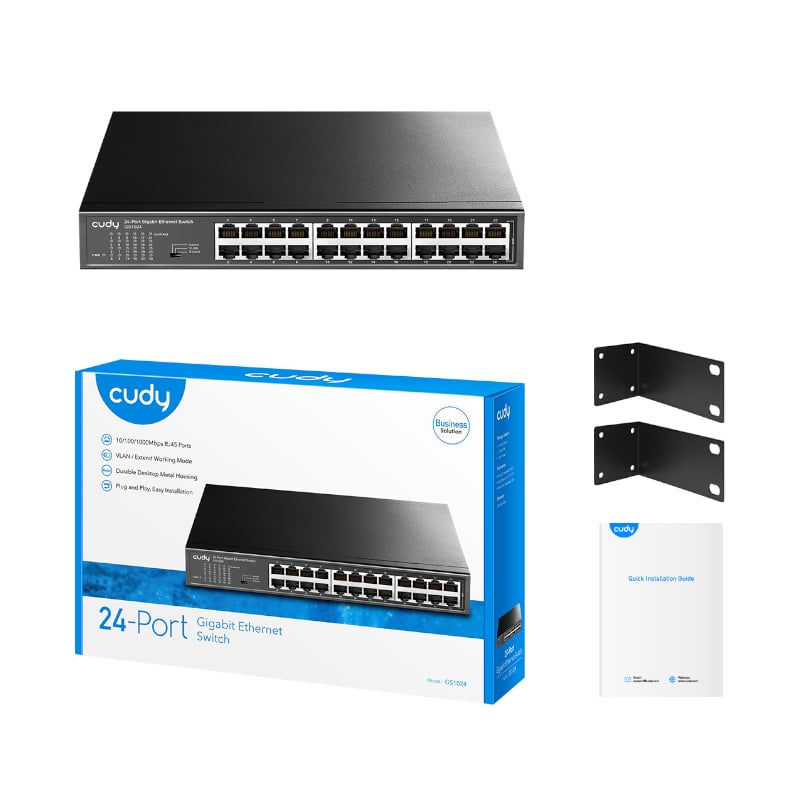 Cudy 24 Port Gigabit Metal Switch image 4