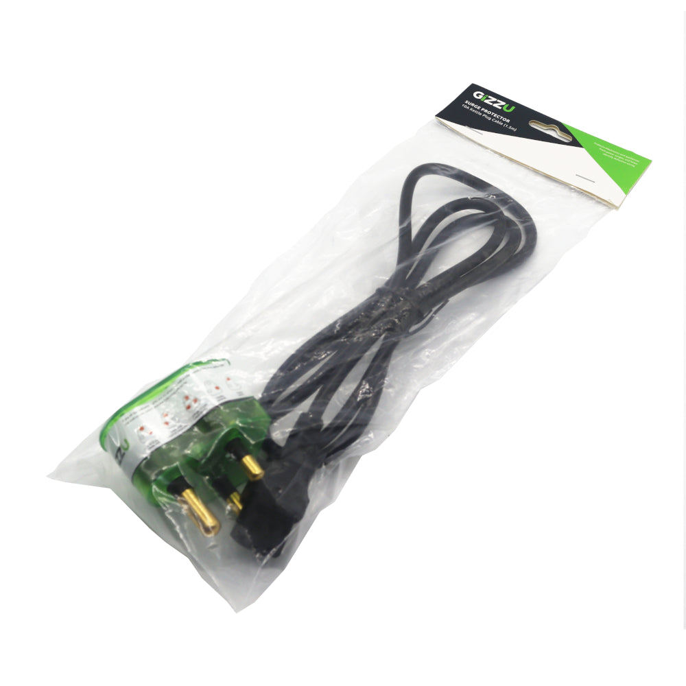 Gizzu Surge Protector 10A Kettle Plug Cable 1.5M image 6