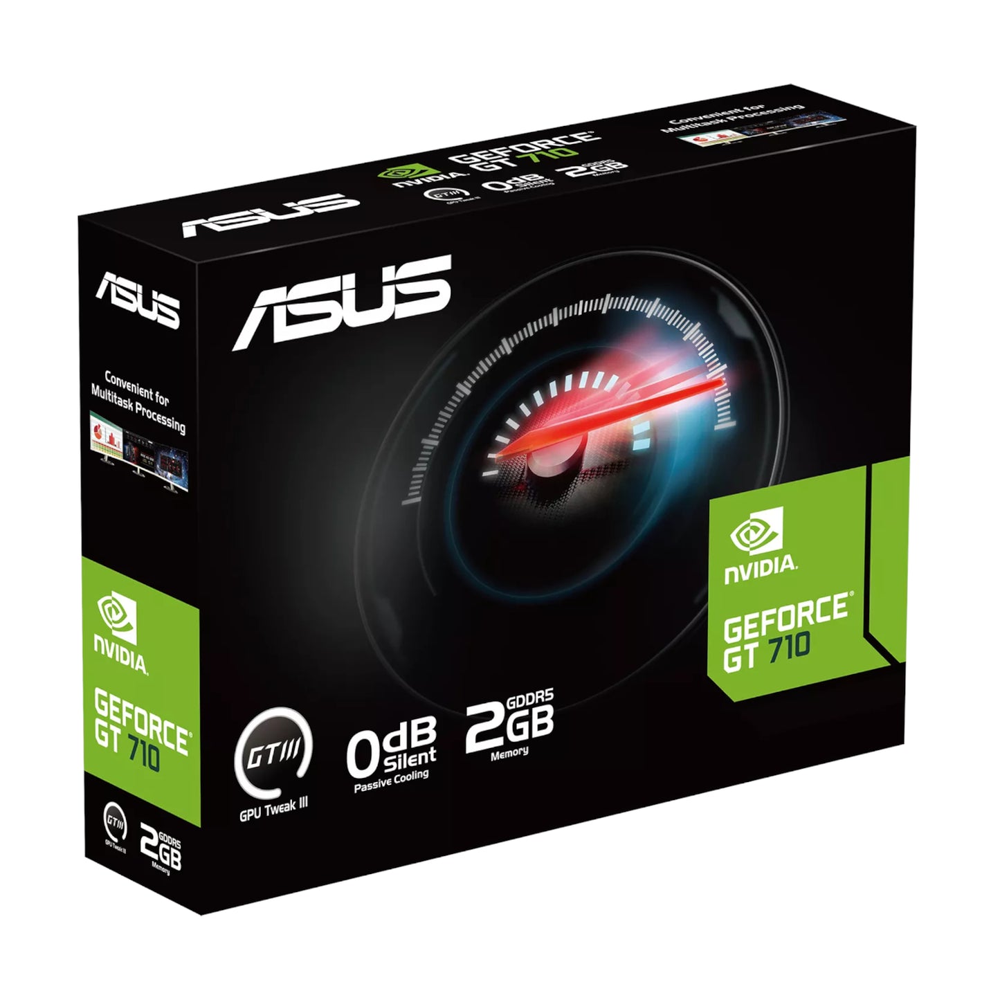 Asus Geforce Gt 710 2GB GDDR5 Evo Graphics Card image 5