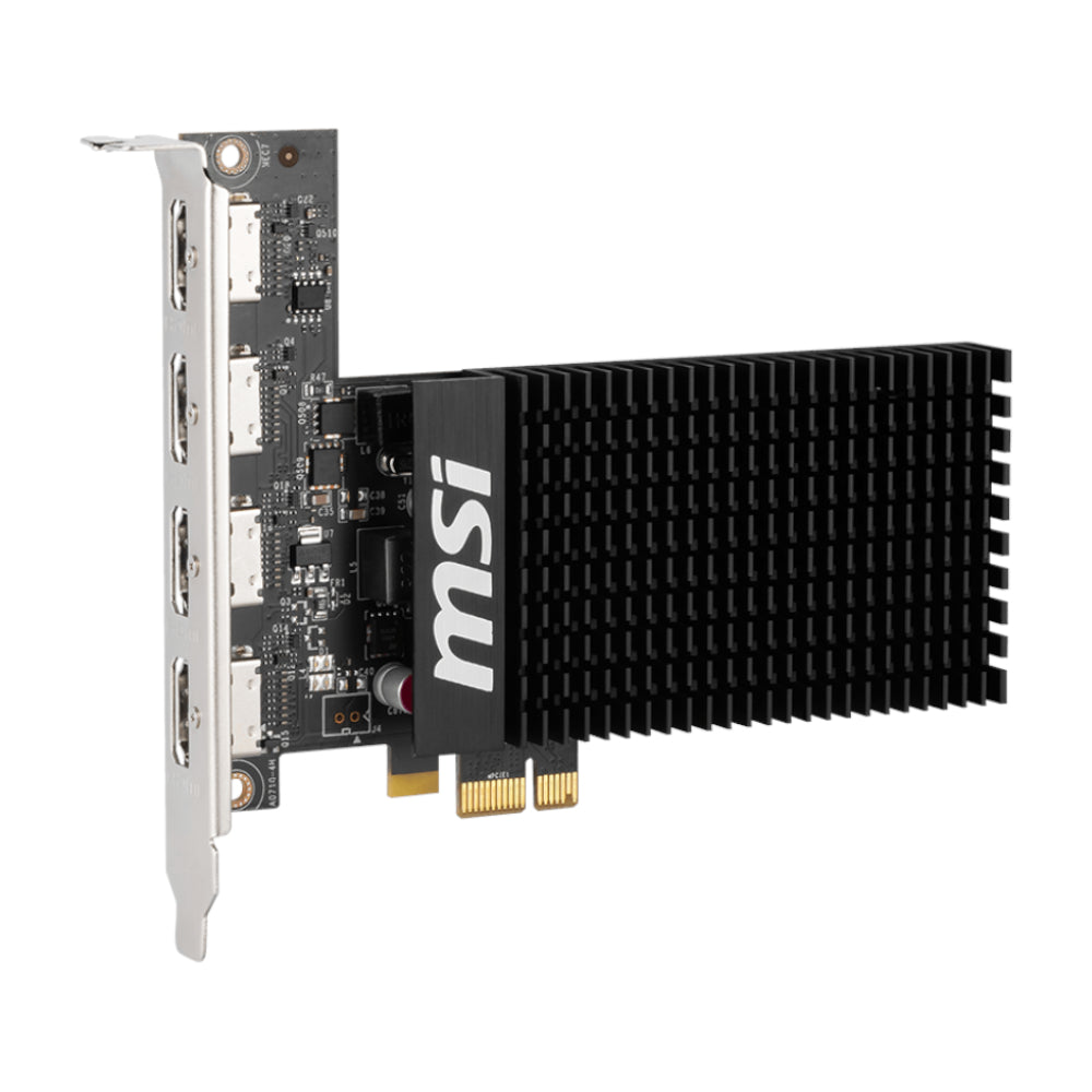 Msi Nvidia Geforce Gt 710 2GD3H 2GB 64-BIT 4X HDMI Graphics Card image 5