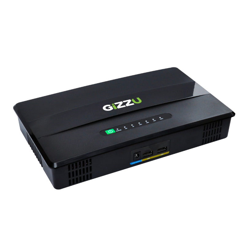 Gizzu 60W 65WH 17600MAH Mini POE Dc Ups Lithium Black