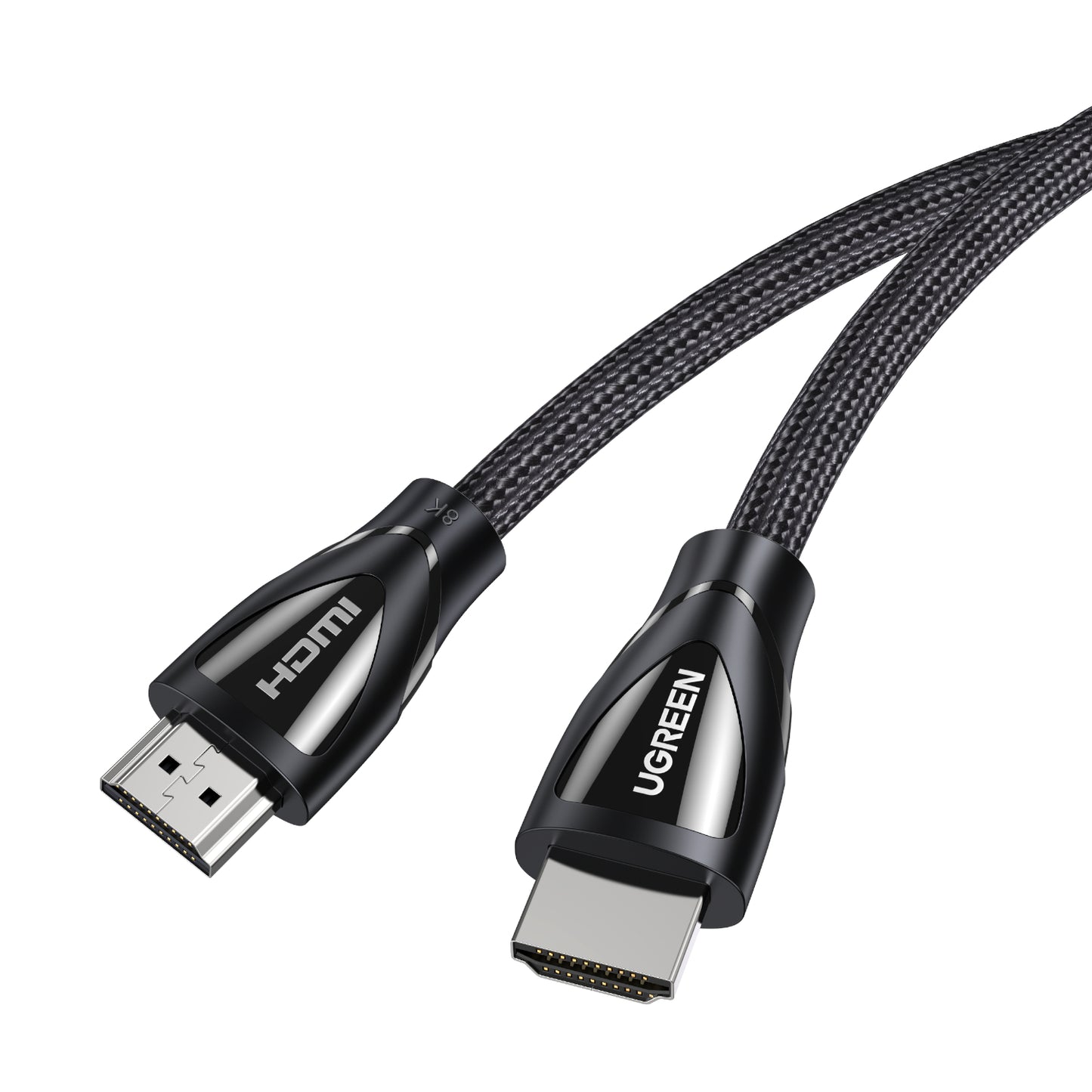 Ugreen HDMI 2.1 Male To Male Cable 1M (8K@60HZ | 4K@120HZ) Black image 2