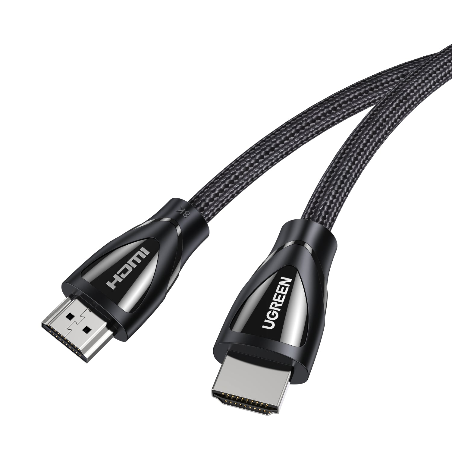 Ugreen HDMI 2.1 Male To Male Cable 2M (8K@60HZ | 4K@120HZ) – Black image 2