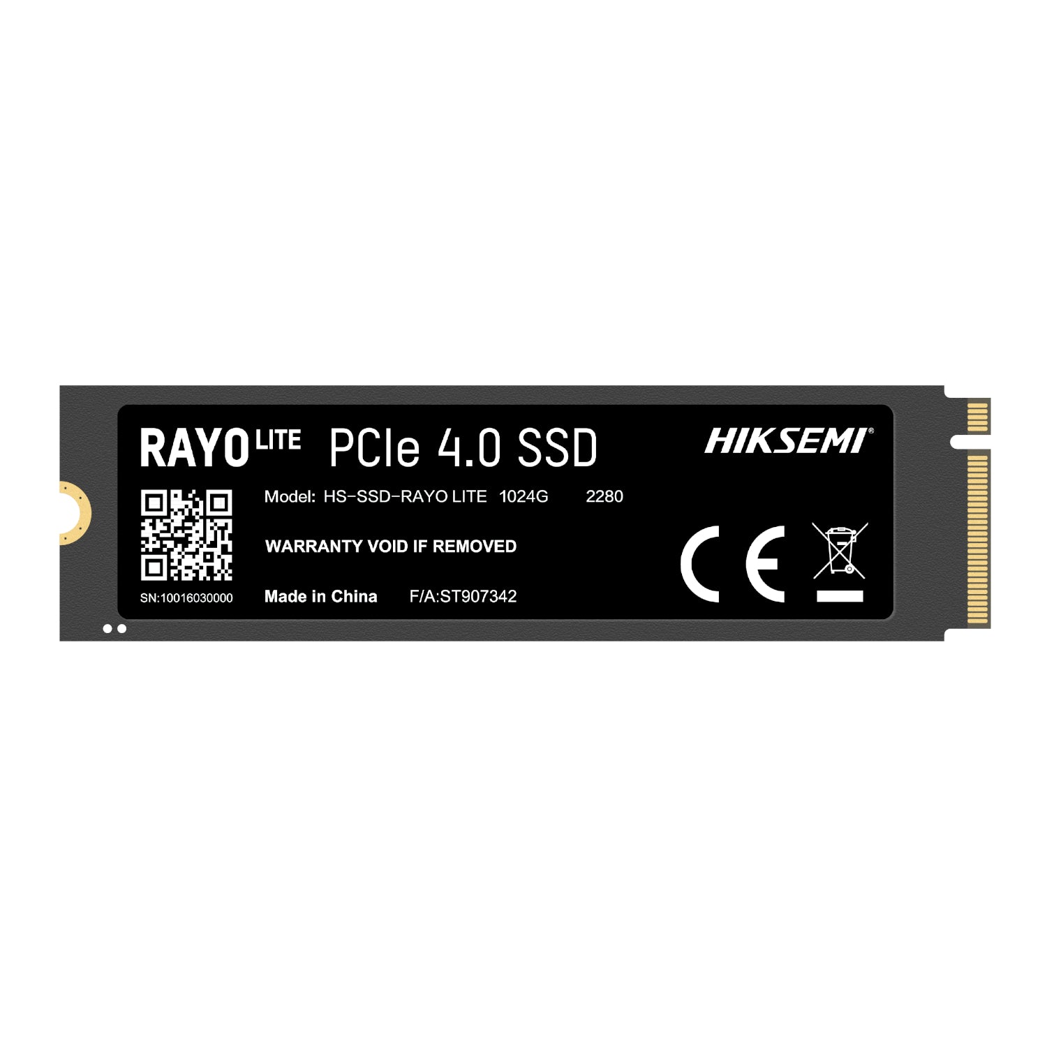 Hiksemi Rayo Lite 1TB GEN4 M.2 NVME 3D Nand SSD image 3