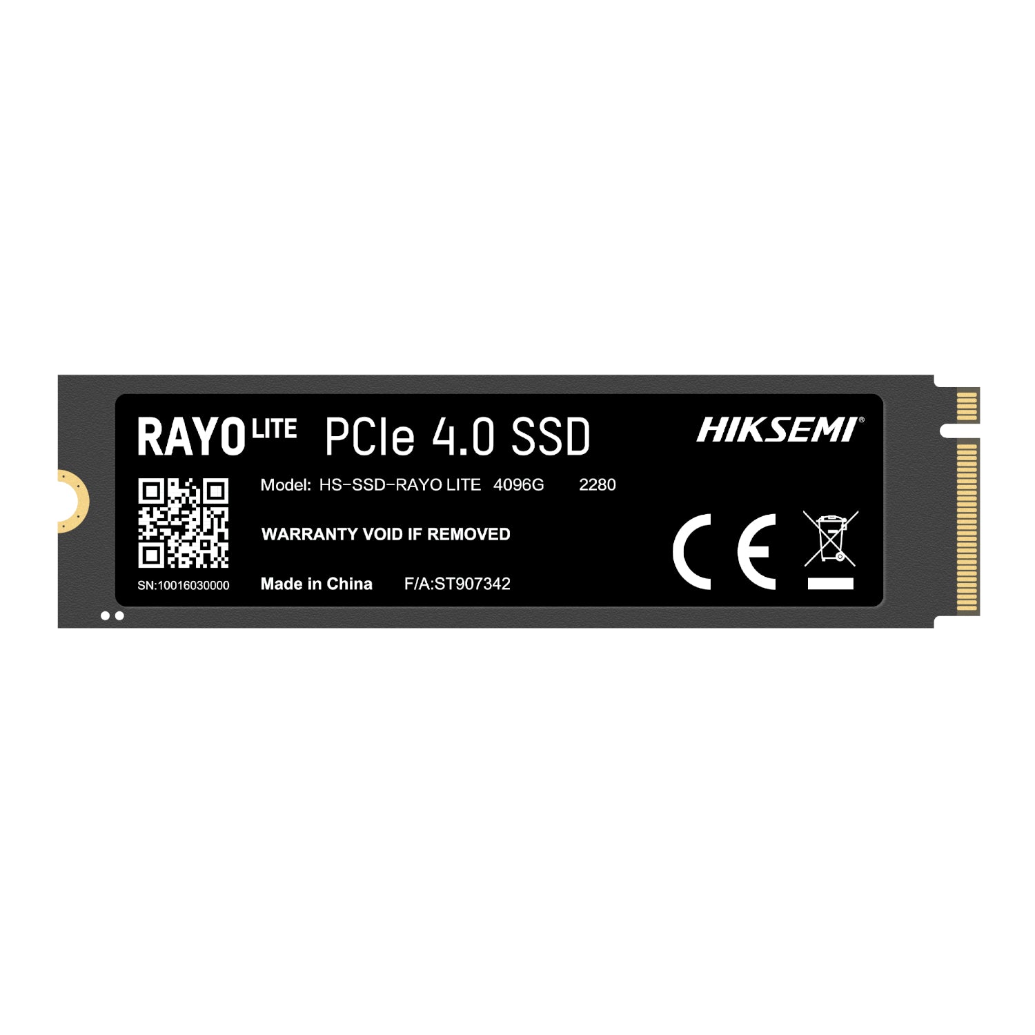Hiksemi Rayo Lite 4TB GEN4 M.2 NVME 3D Nand SSD image 3