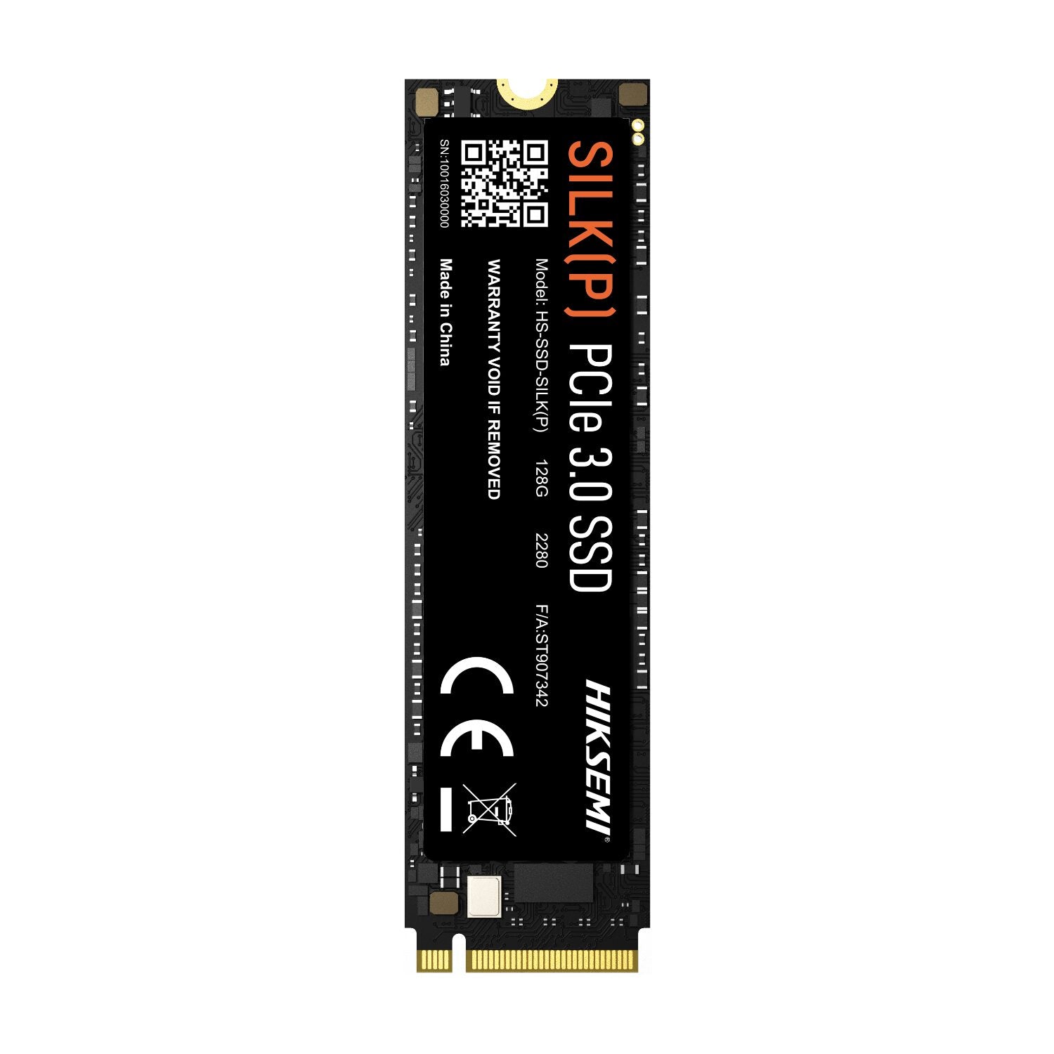 Hiksemi Silk(p) 128GB GEN3 M.2 NVME 3D Nand SSD image 2
