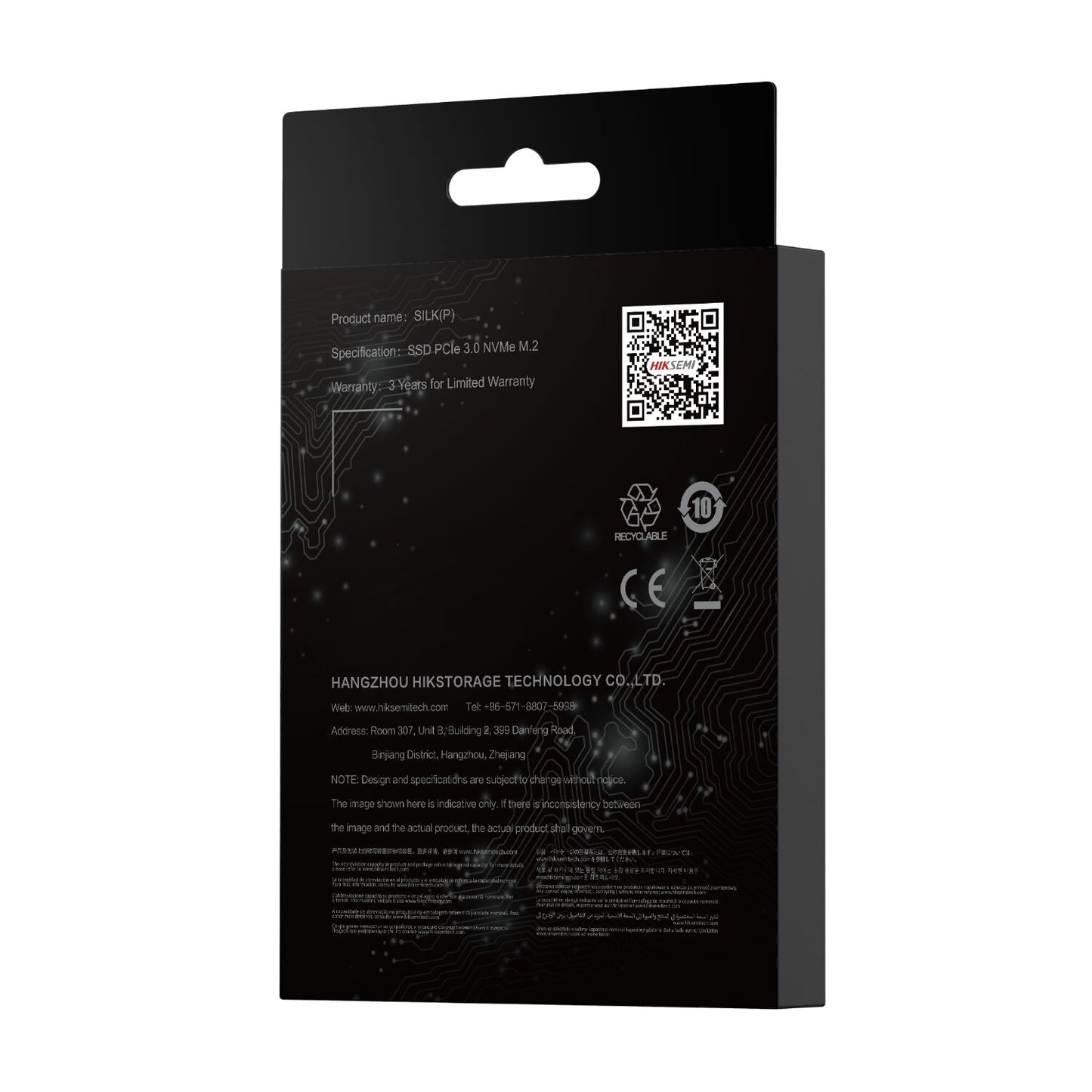 Hiksemi Silk(p) 128GB GEN3 M.2 NVME 3D Nand SSD image 6