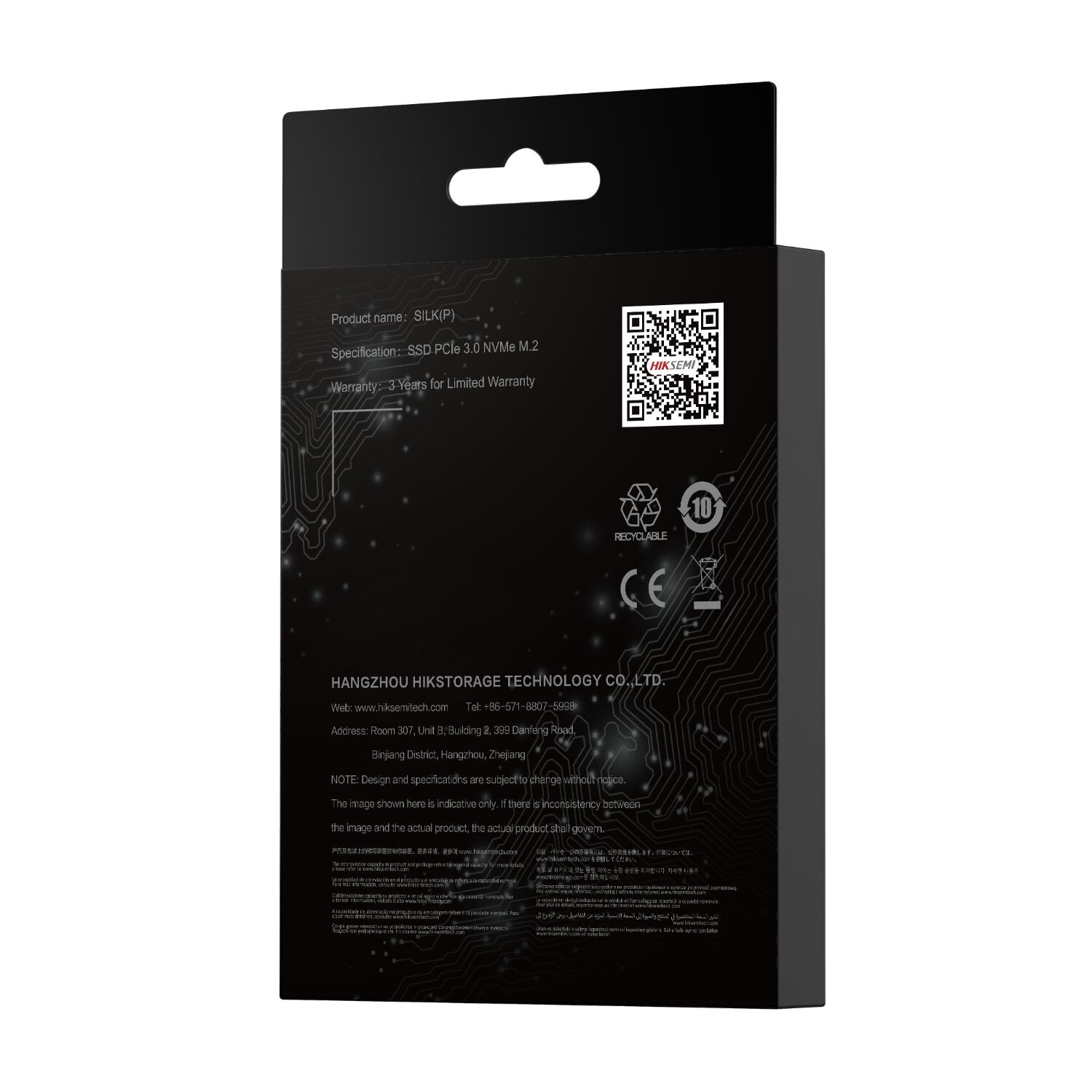 Hiksemi Silk(p) 128GB GEN3 M.2 NVME 3D Nand SSD image 6