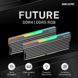 Hiksemi Future RGB 16GBKIT (2X8GB) 3600MHZ DDR4 Desktop Gaming Memory Black image 5