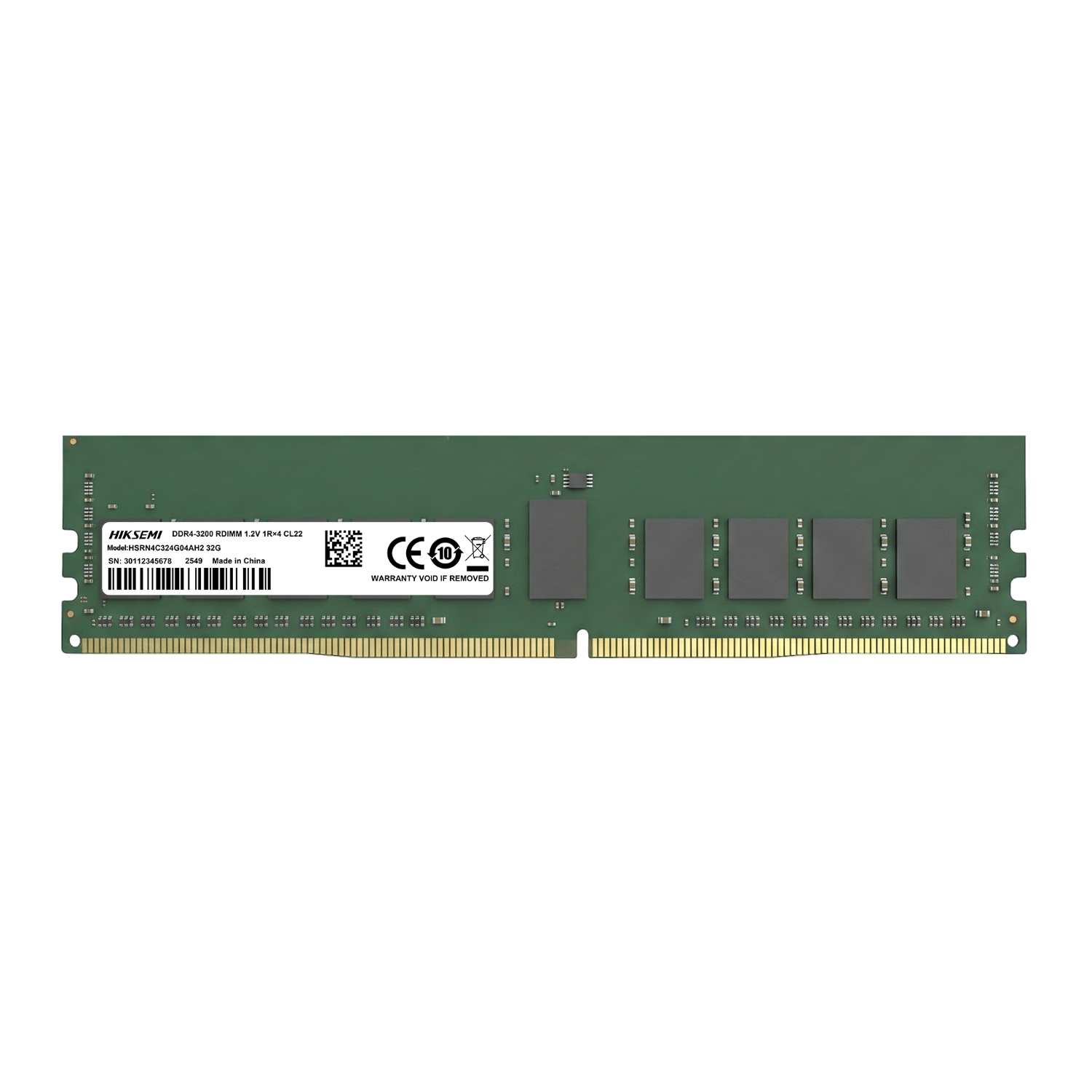 Hiksemi 32GB 3200MHZ DDR4 RDIMM Memory