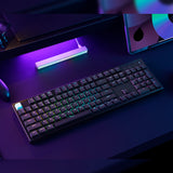 Keychron K10 He 100% Hot-Swap Gateron Dbl-Rail Nebula Switch RGB Wireless Keyboard Black image 5