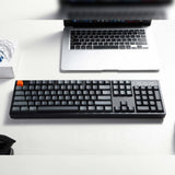 Keychron K10 Qmk Full-Size RGB Wireless Custom Mechanical Keyboard V.2 (super Red Switch) – Black image 3