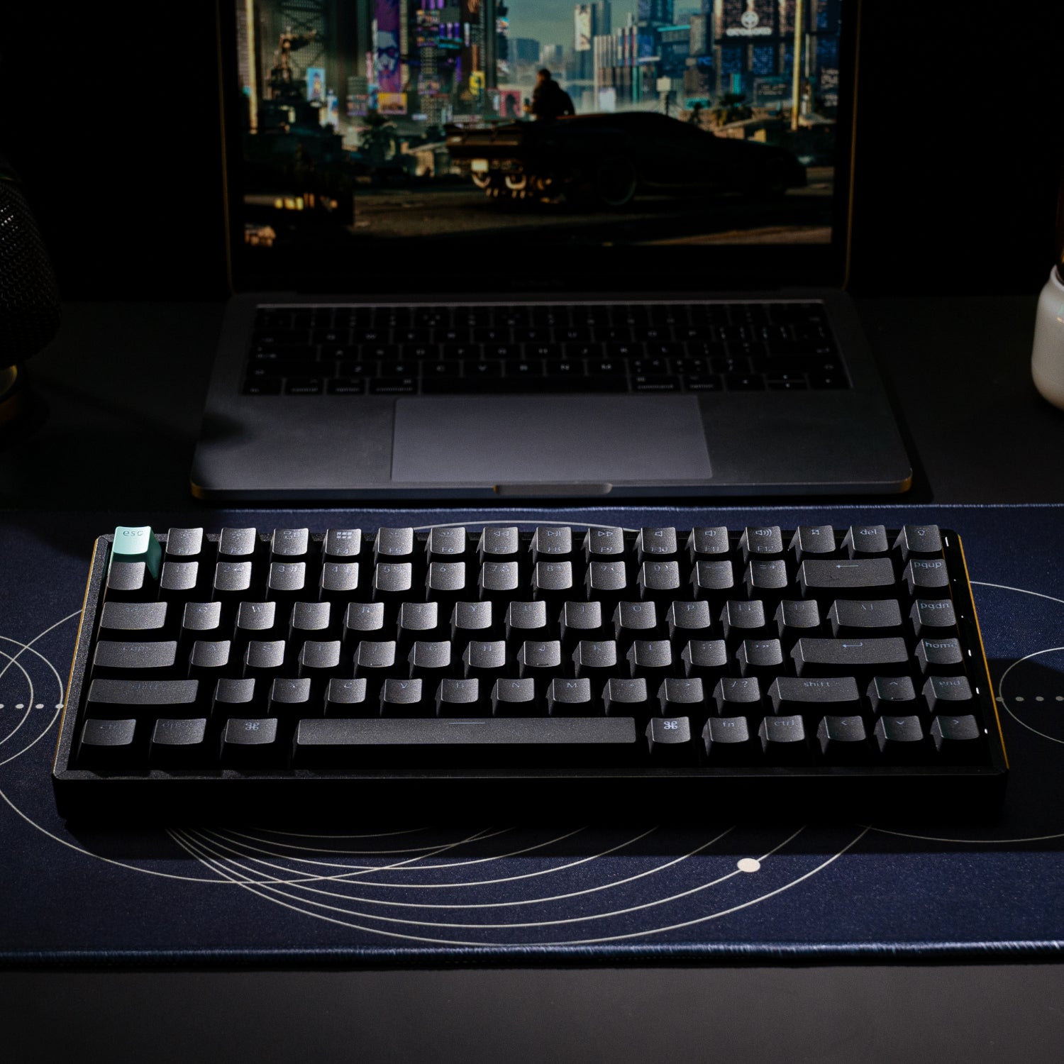 Keychron K2 He Wireless Standard Magnetic Custom Keyboard | Nebula Switch image 3