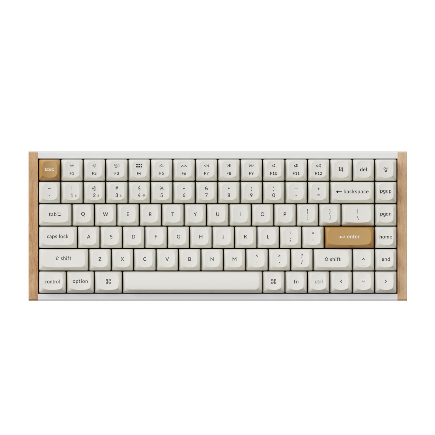 Keychron K2 He Wireless Edition Magnetic Custom Keyboard | Nebula Switch – White image 2