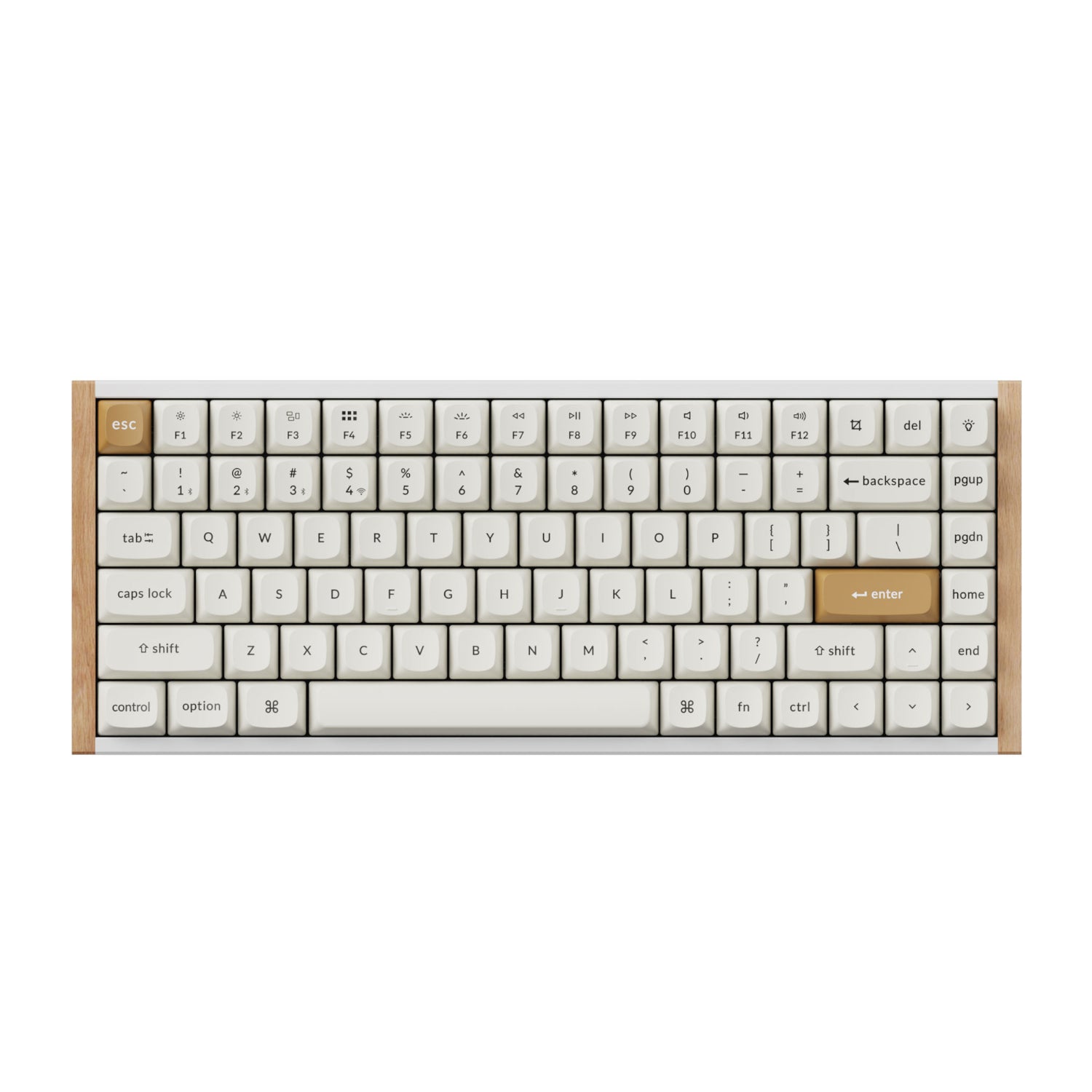 Keychron K2 He Wireless Edition Magnetic Custom Keyboard | Nebula Switch – White image 2