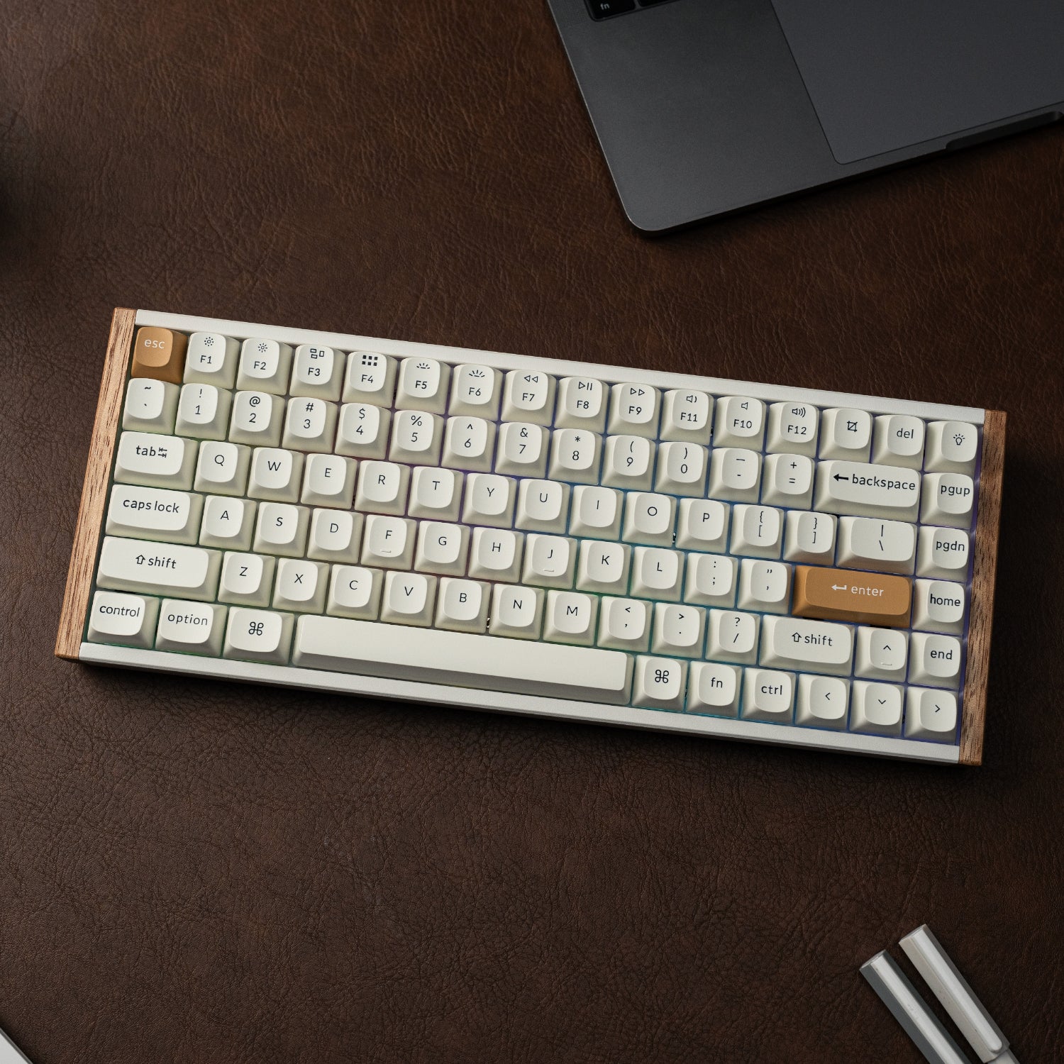 Keychron K2 He Wireless Edition Magnetic Custom Keyboard | Nebula Switch – White image 3