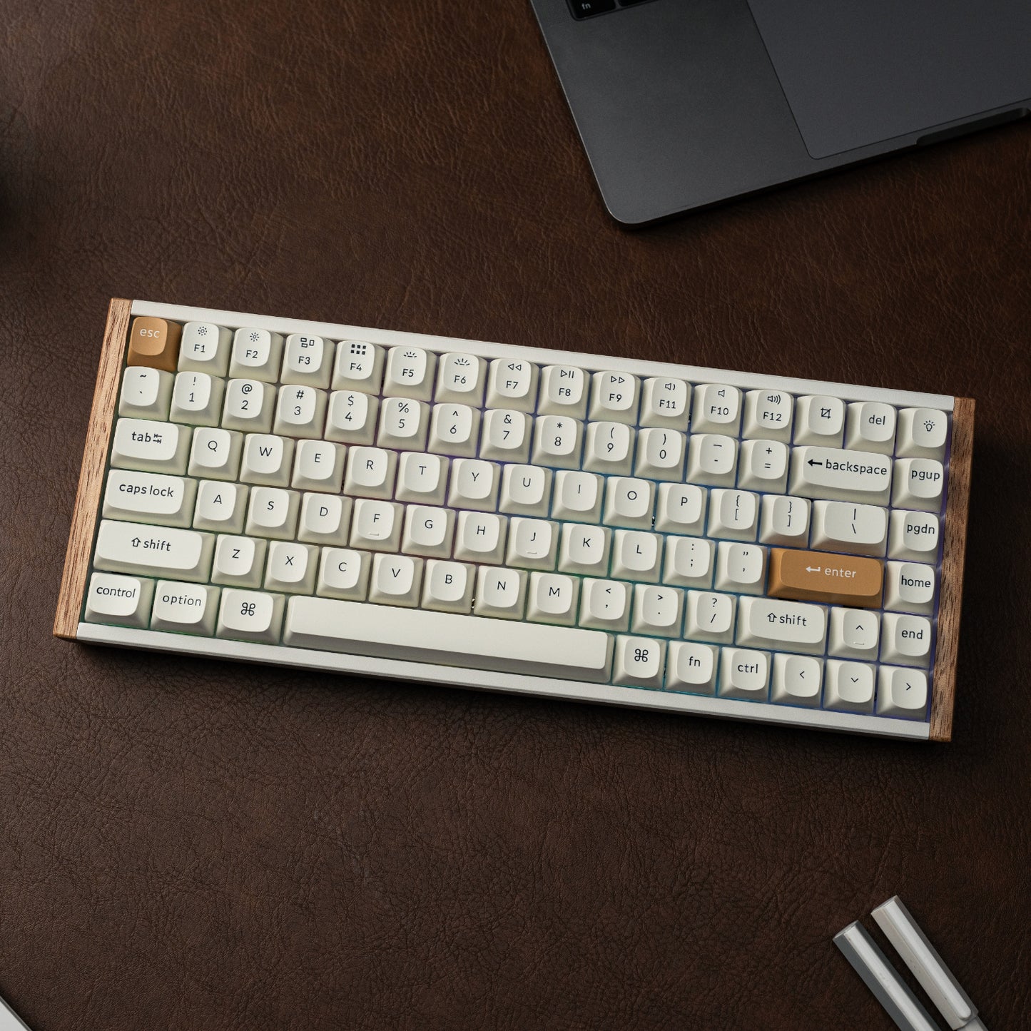 Keychron K2 He Wireless Edition Magnetic Custom Keyboard | Nebula Switch – White image 3