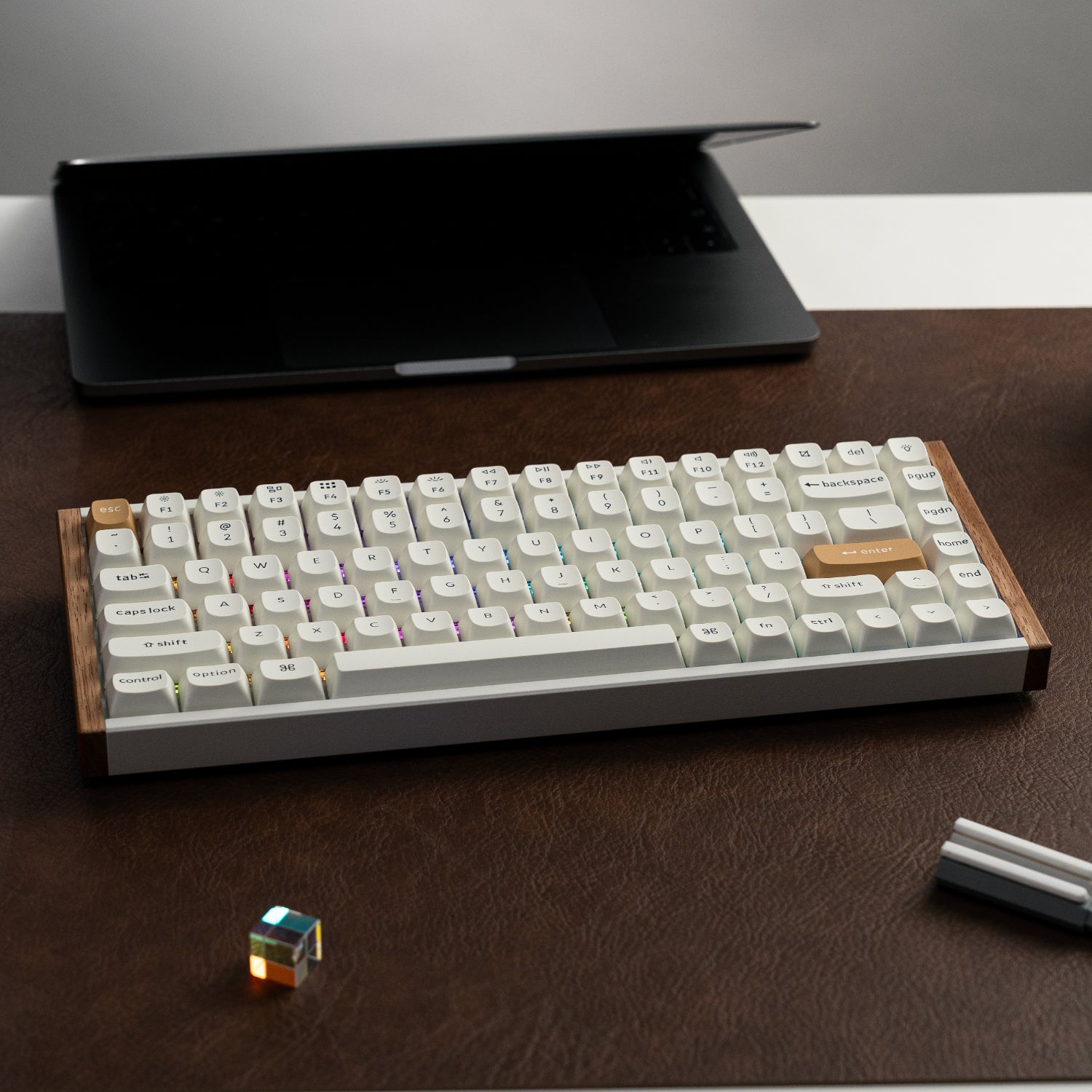 Keychron K2 He Wireless Edition Magnetic Custom Keyboard | Nebula Switch – White image 4