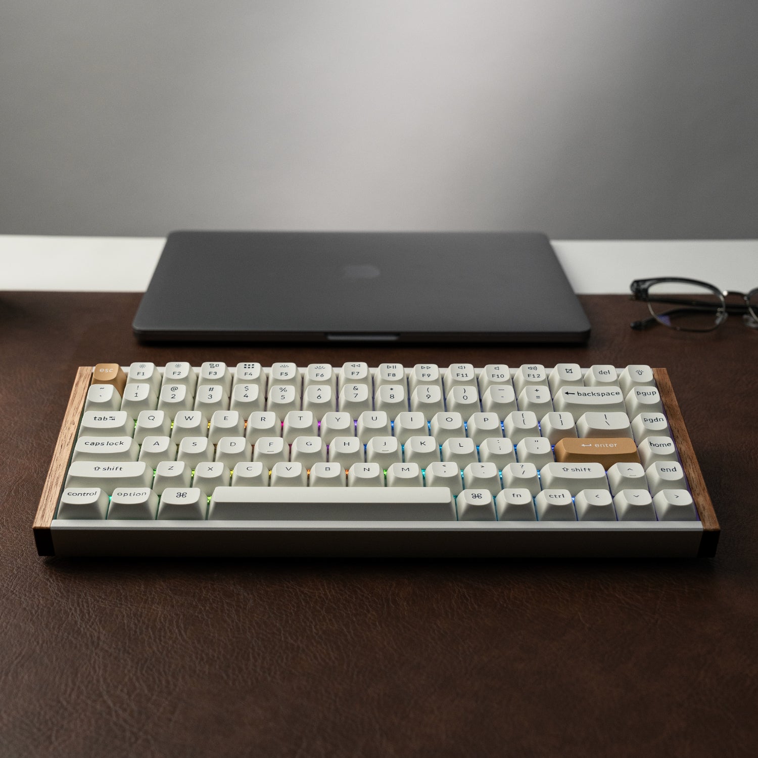 Keychron K2 He Wireless Edition Magnetic Custom Keyboard | Nebula Switch – White image 5