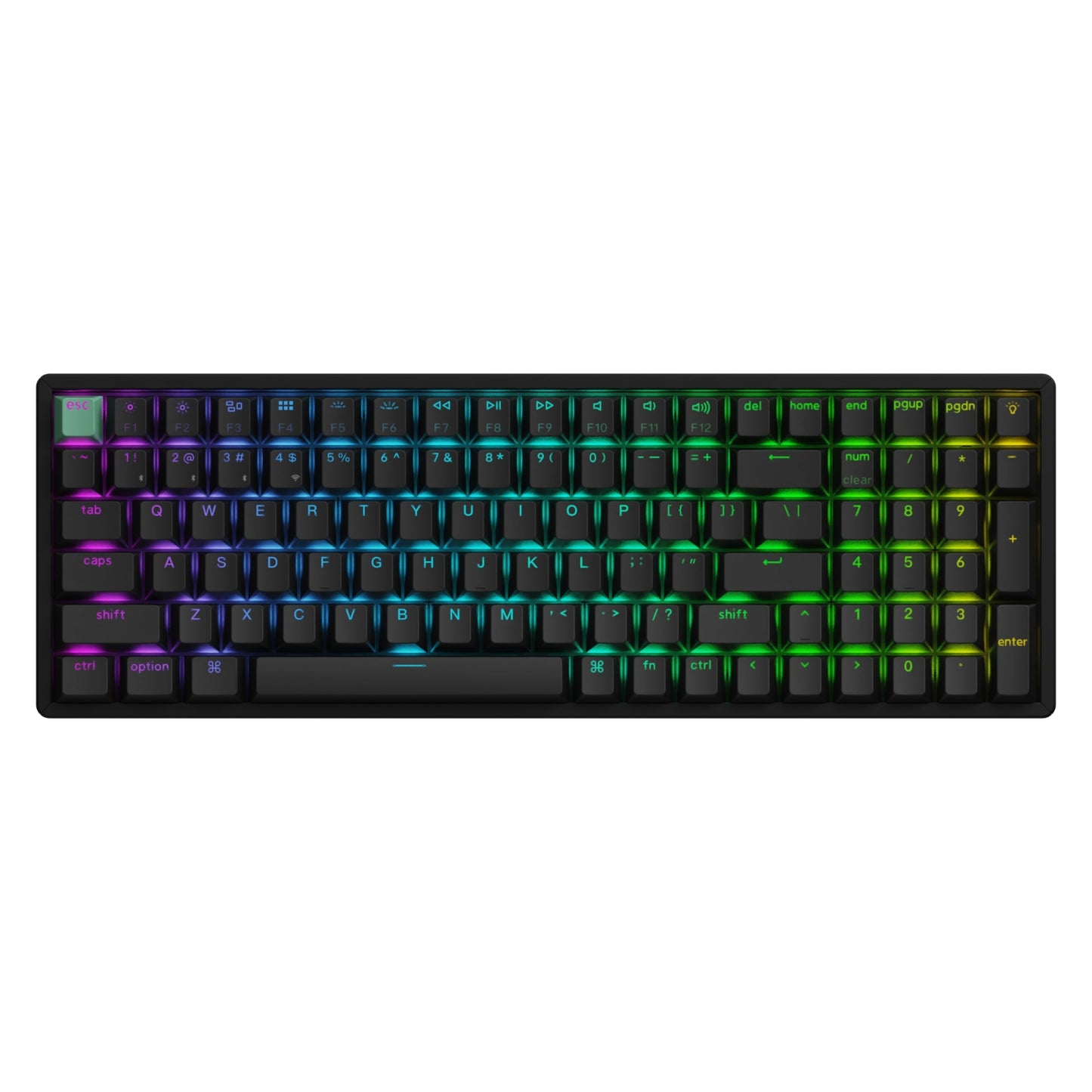 Keychron K4 He 96% Magnetic Switch Hot-Swap RGB Wireless Keyboard – Black