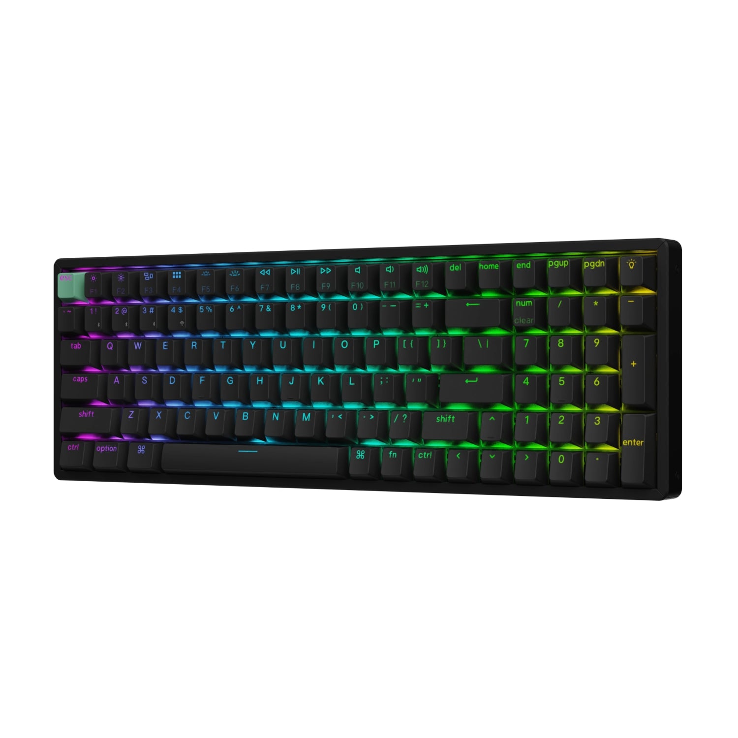 Keychron K4 He 96% Magnetic Switch Hot-Swap RGB Wireless Keyboard – Black image 2